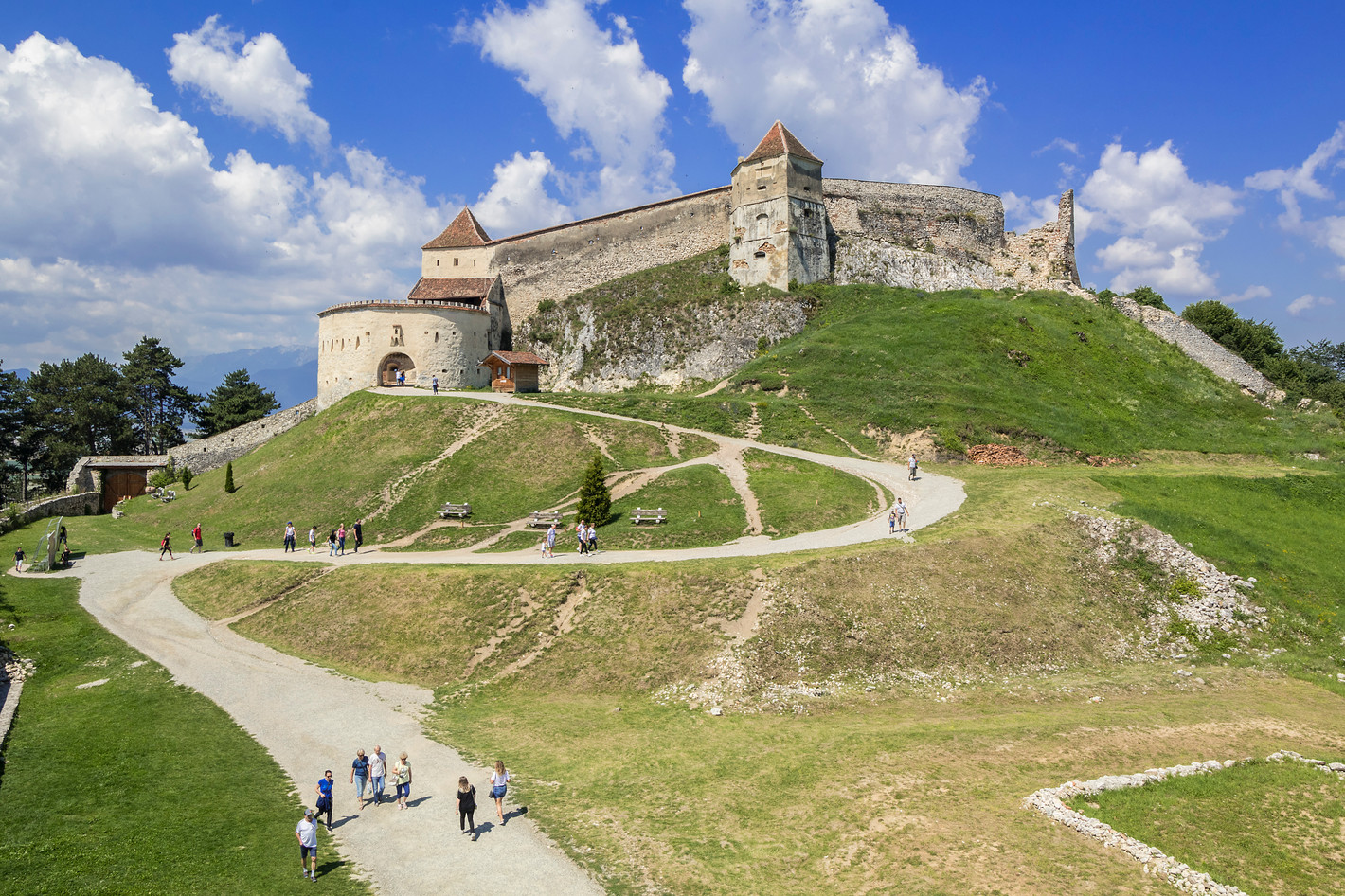 IMG_1489 Zamek Rasnov,  widok z Wieży Batory.jpg