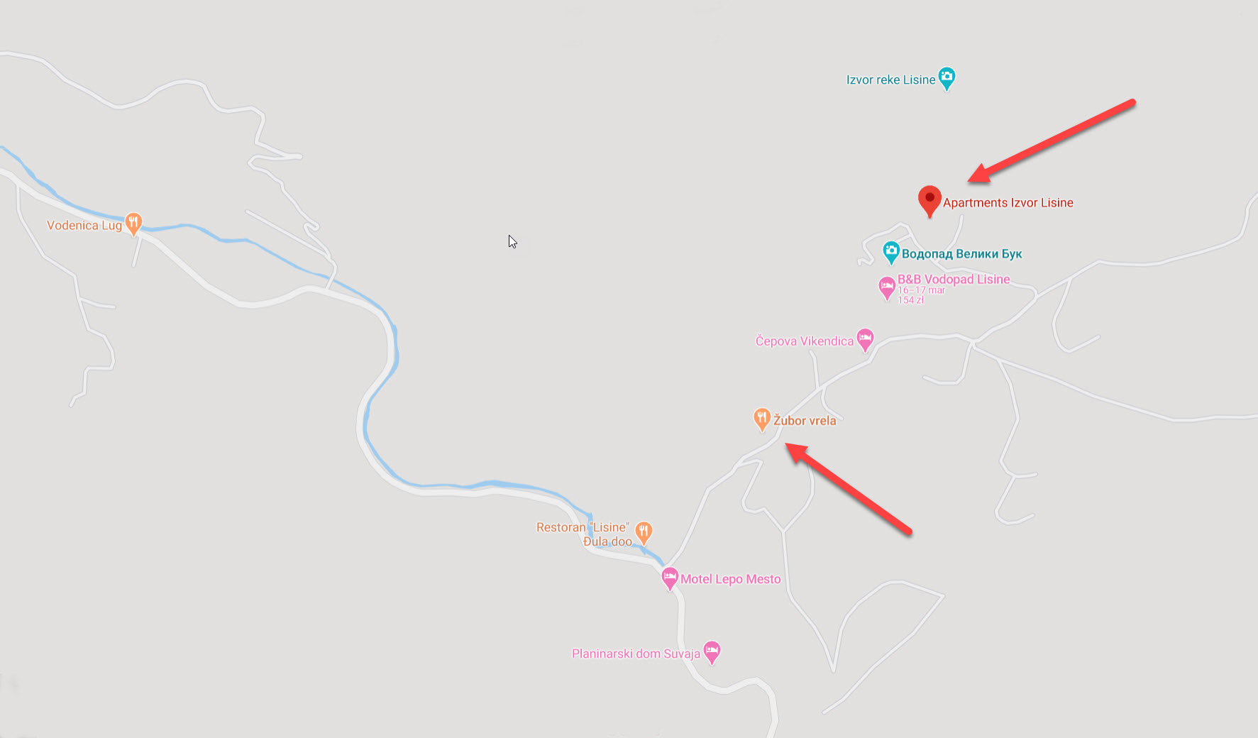 Serbia rest. pokoje Zubor Vrela.jpg