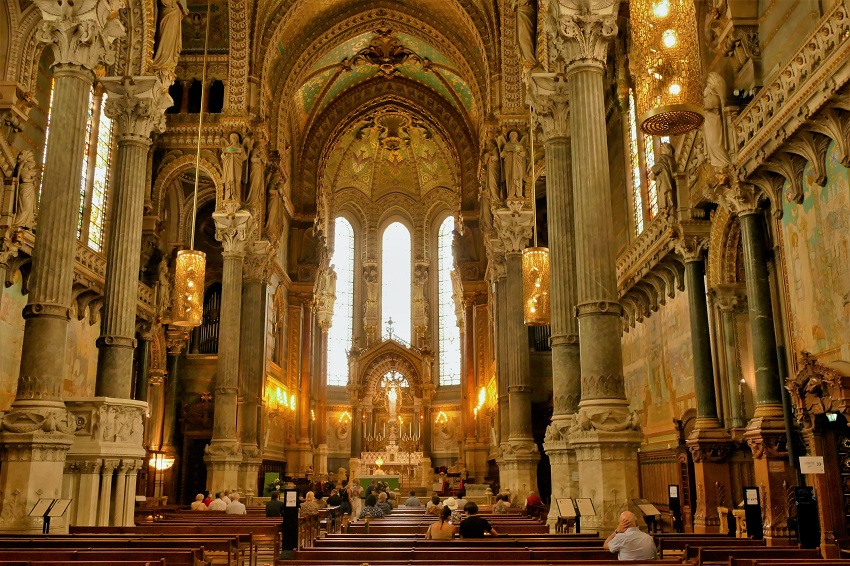 Lyon Bazylika Notre-Dame de Fourvière (6).JPG