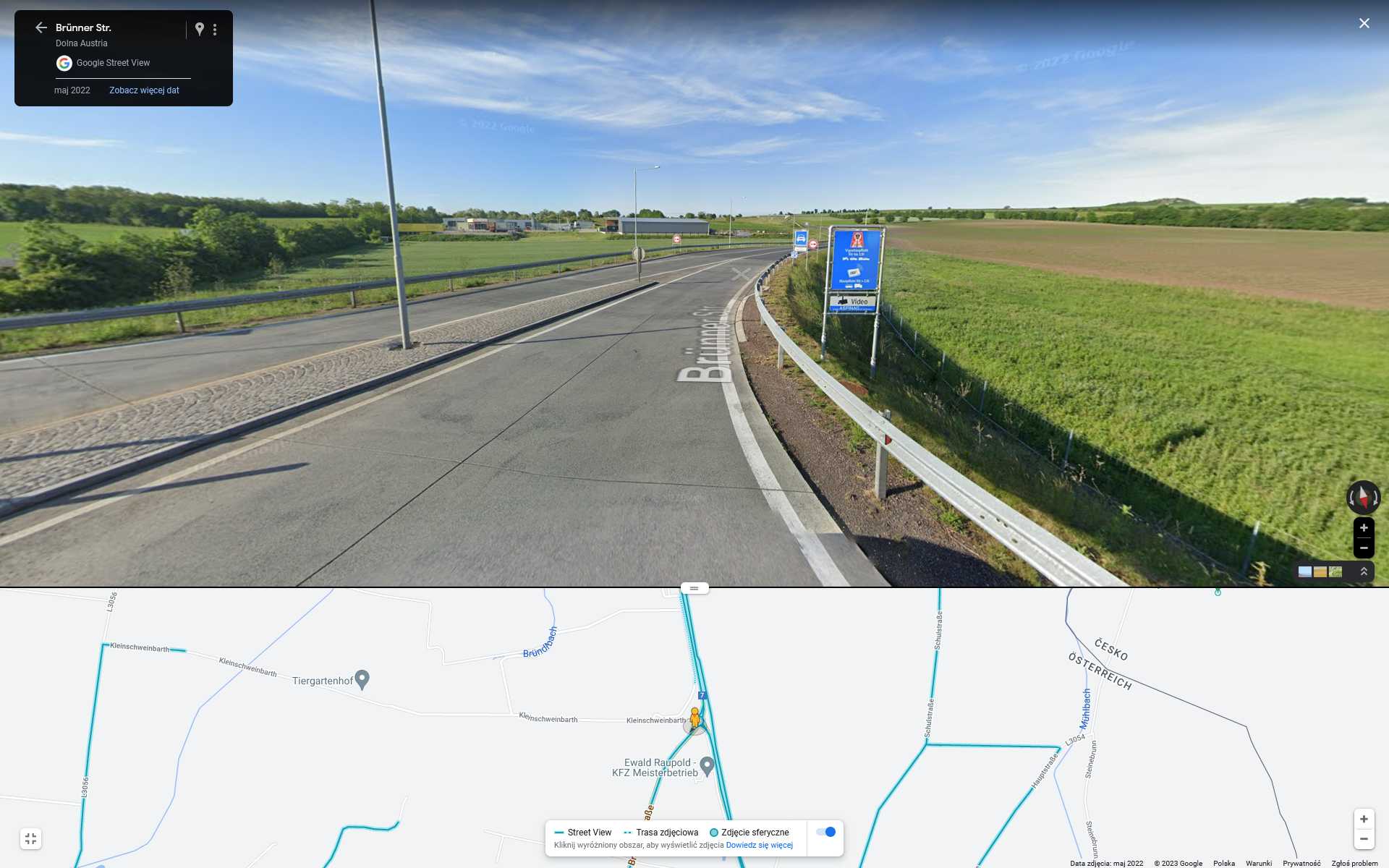 Początek A5 w Drasenhofen.jpg