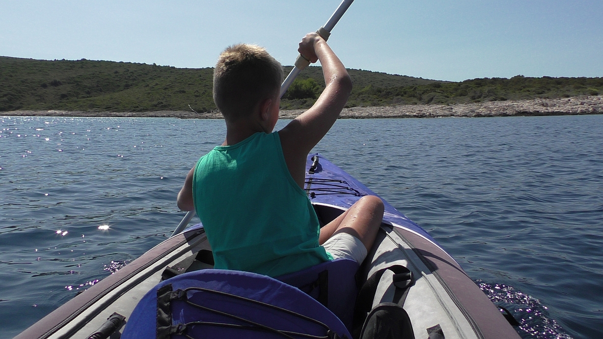 wyspa Śćedro zdobyta po 40min wiosłowania.jpg