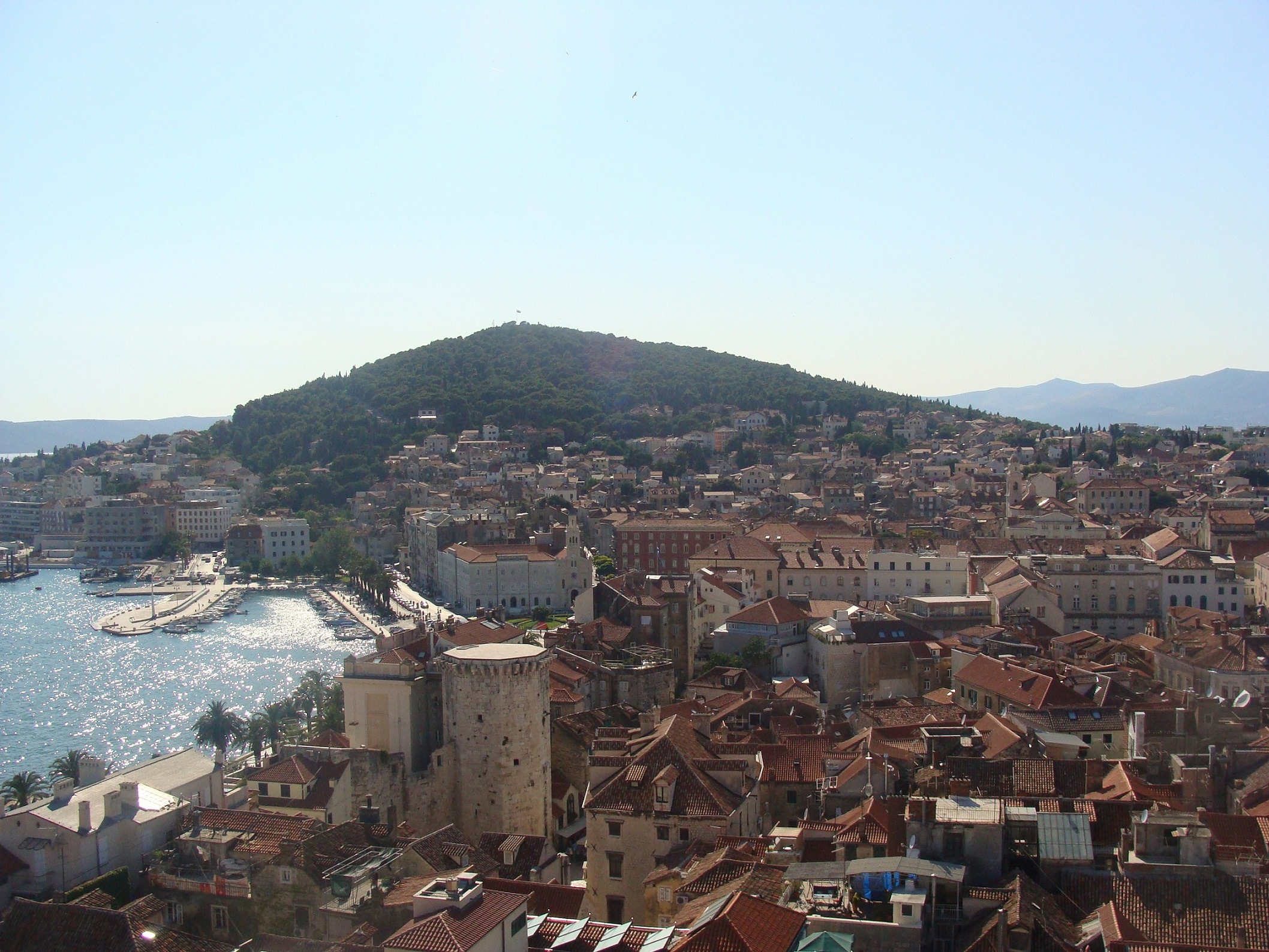 Panorama Splitu z wieży św. Wawrzyńca.JPG